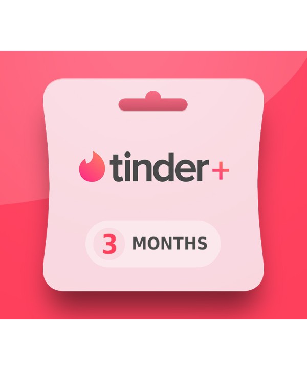 Tinder Plus - 3-Month Subscription NO Key 